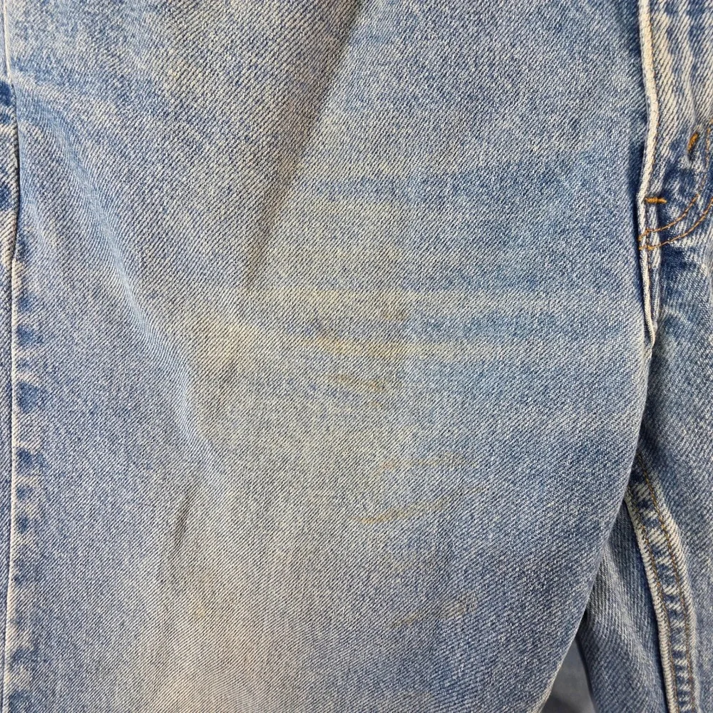 Y2K 2002 Levis Relaxed Straight‎ Leg Jeans Light Wash Blue Denim Mens 550 Style